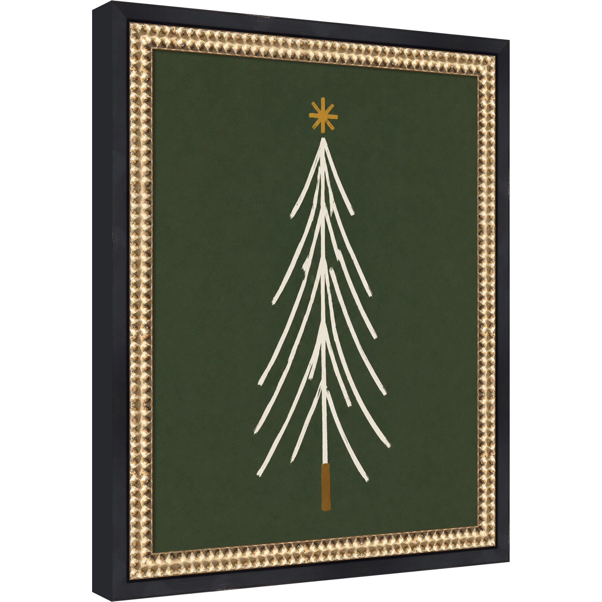Mounted Canvas Castellan Black 13x16 1