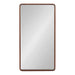 Rectangle Mirror Dark Brown 20x36 5