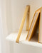 Floating Shelf White Gold 2 Pk-28" 8