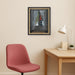 Mounted Canvas Castellan Black 13x16 6