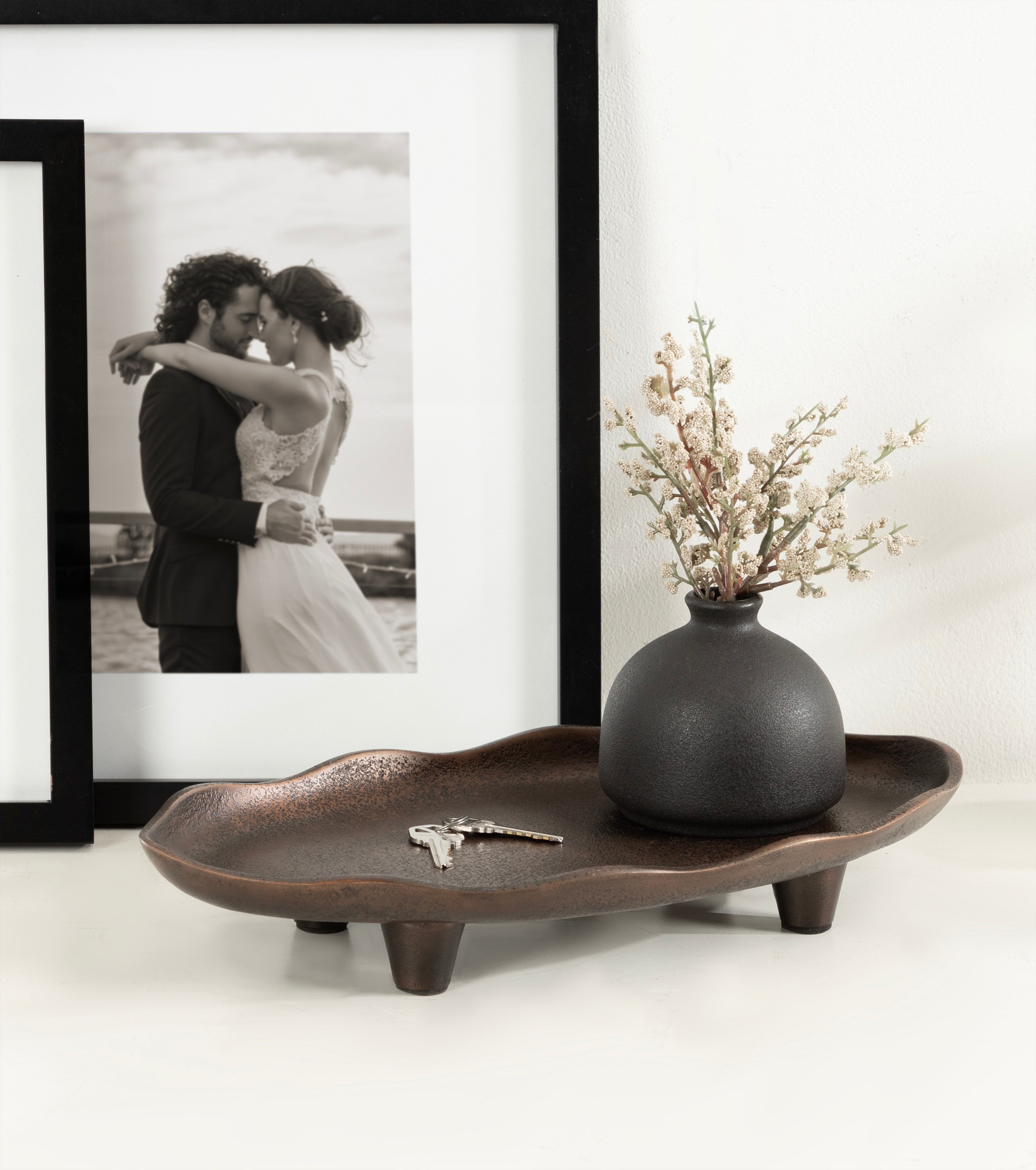 Serving Tray 14x8 Bronze 7