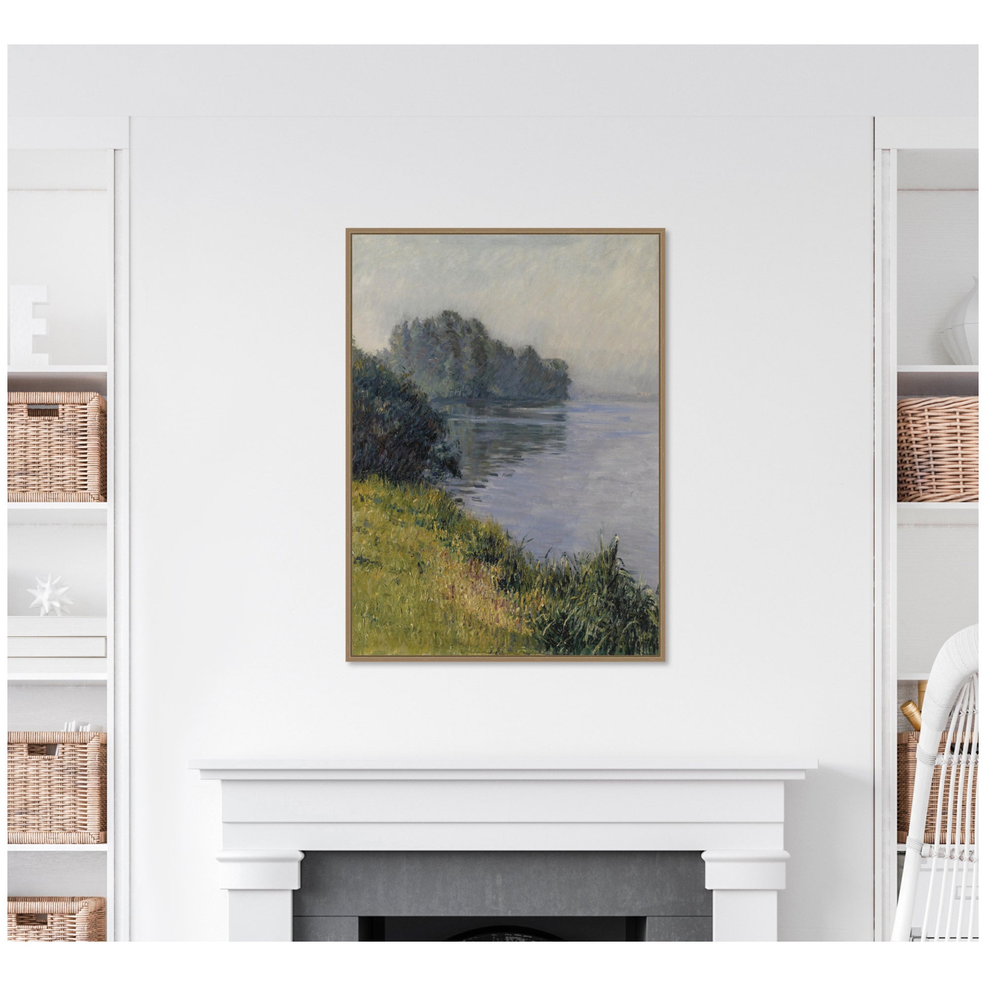 Framed Canvas 28 x 38 Sylvie Dark Gold 5