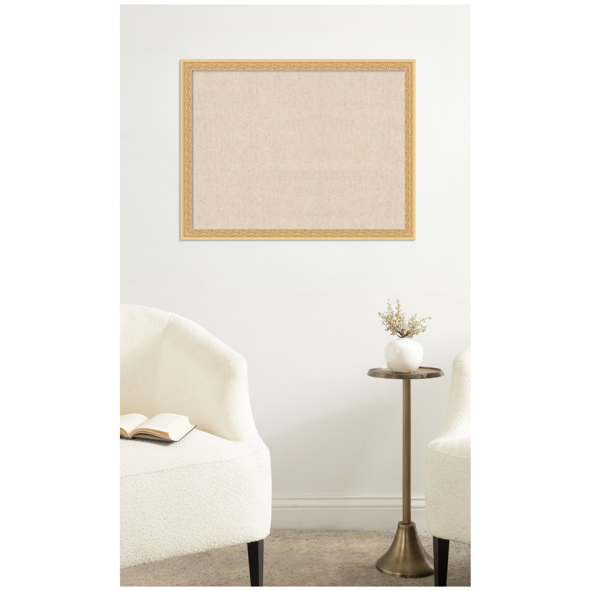 Pinboard 26x20 Bethany Gold 6