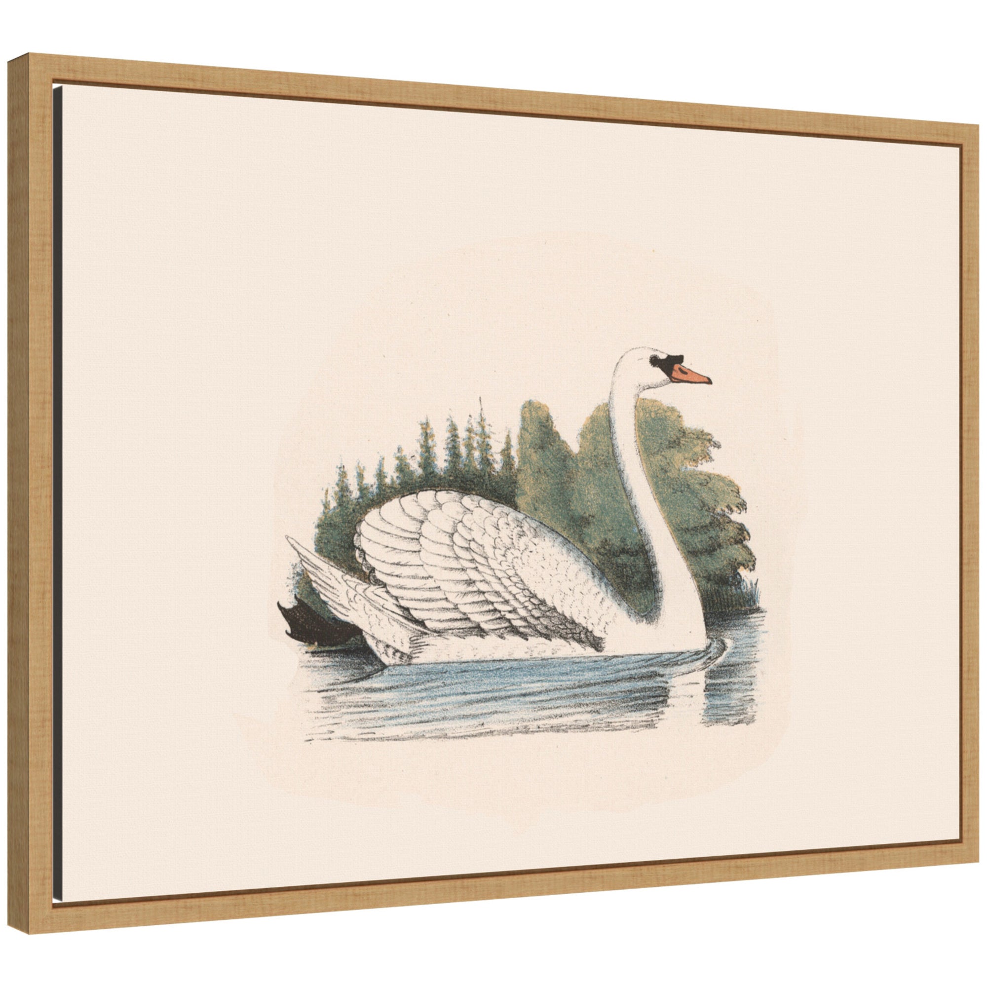 Framed Canvas 24x18 Sylvie Natural 1
