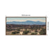 Framed Canvas Sylvie Walnut 40x18 2