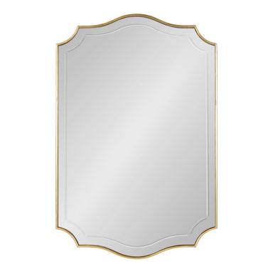 Scallop Mirror Gold 20x30 2