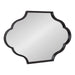 Scallop Mirror Black 20x30 1