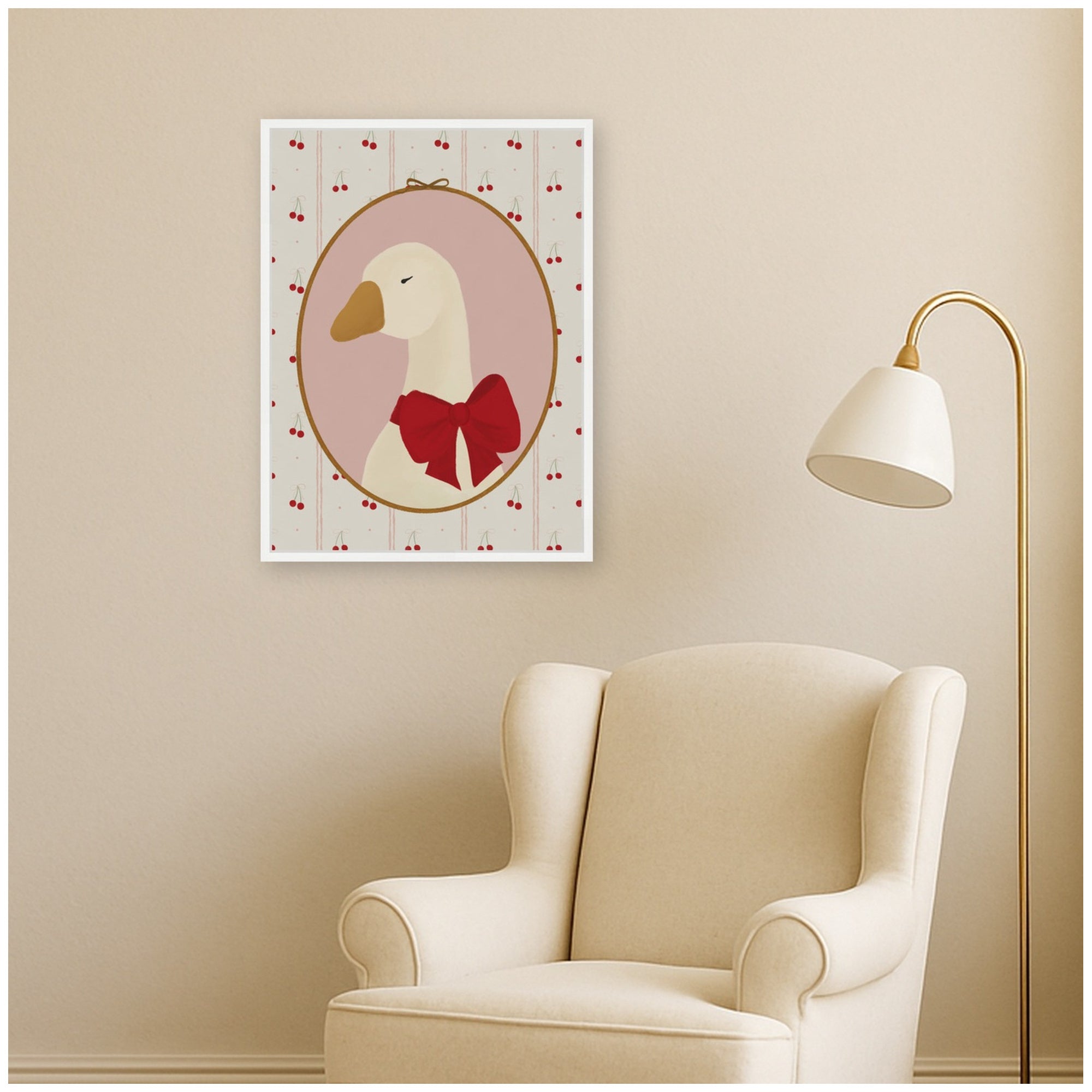 Framed Canvas 18x24 Sylvie White 6