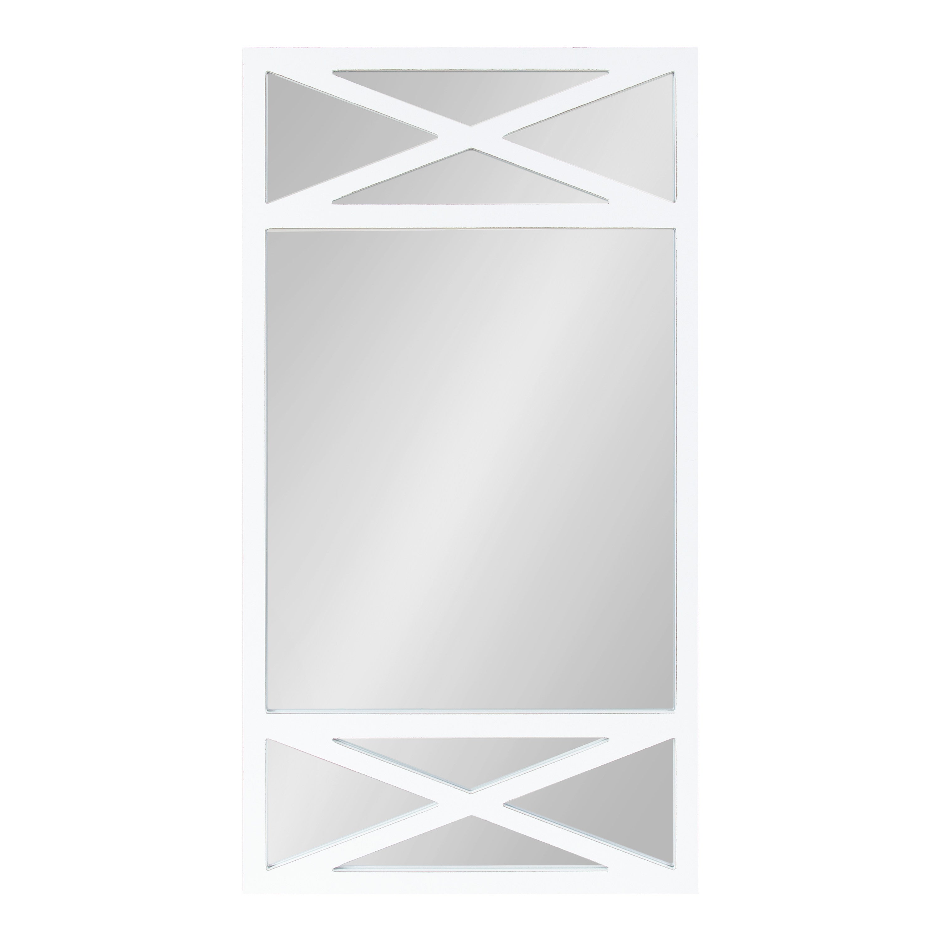 Full Length Mirror White 22x40 2