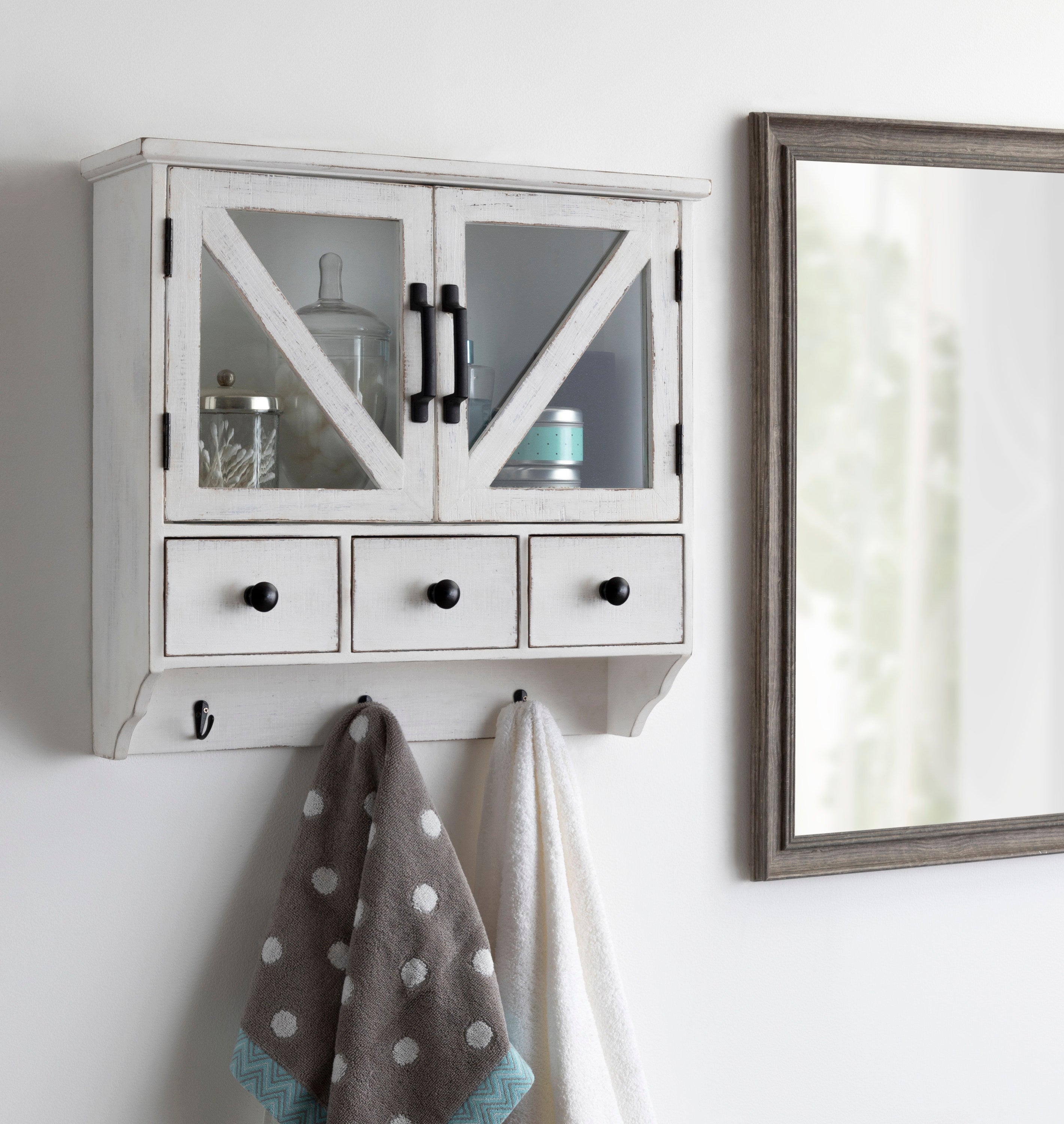 Cabinet White 21x6x20 7