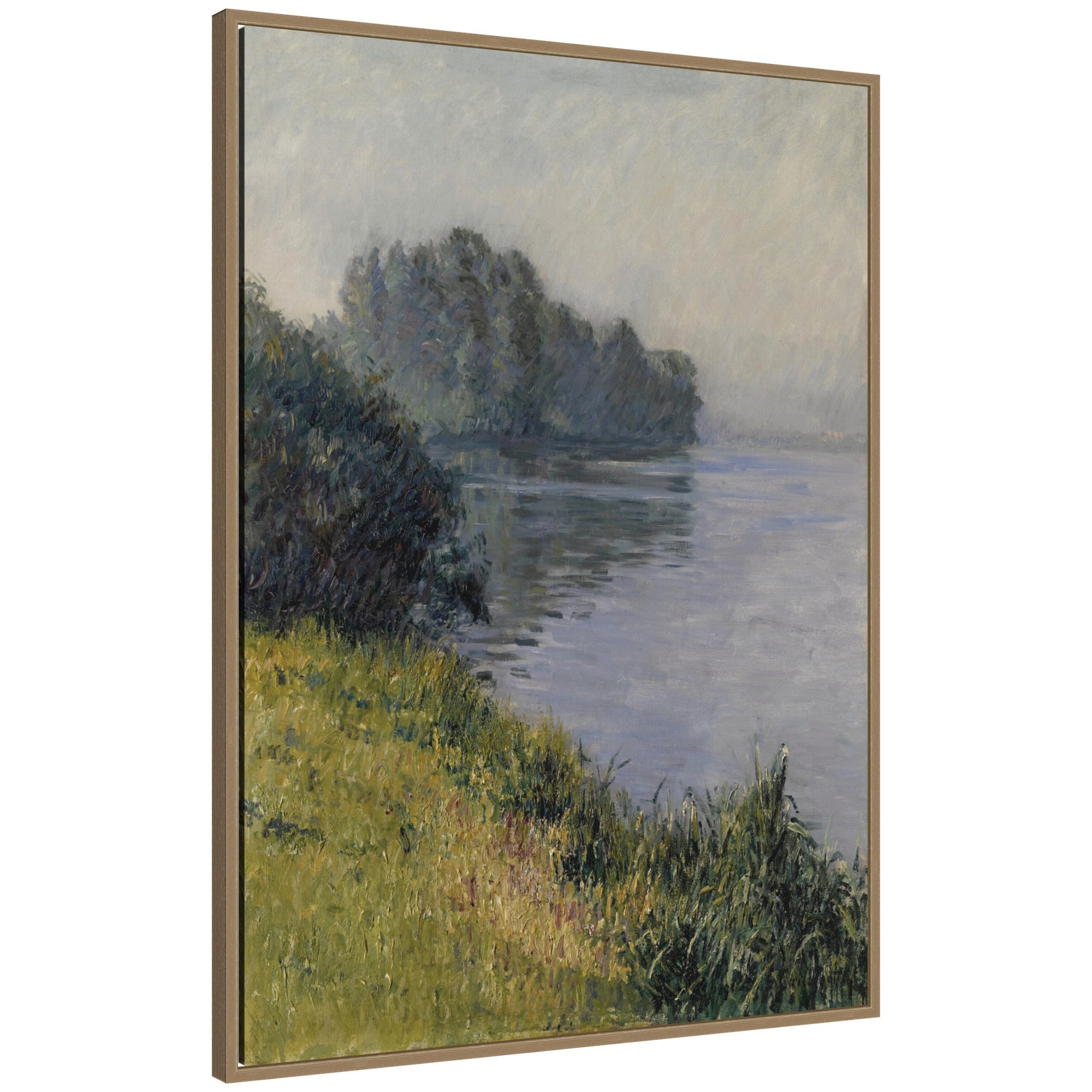 Framed Canvas 28 x 38 Sylvie Dark Gold 1