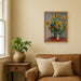 Mounted Canvas 19 x 25 Cordelia Thin Gold 6
