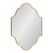 Scallop Mirror Gold 20x30 2
