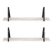 Floating Shelf White 2 Pk-28" 5
