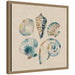 Framed Canvas Sylvie Dark Gold 16x16 1