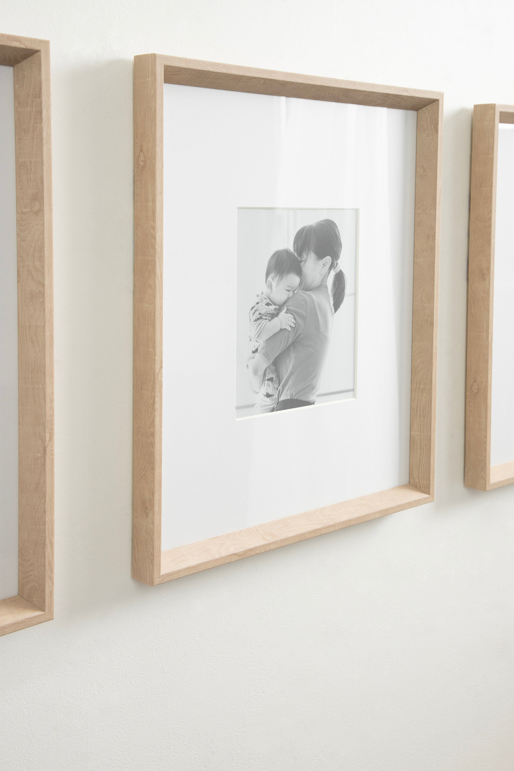 Wall Frame Natural 16x20 matted to 8x10 8