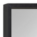 Rectangle Mirror Black 16x48 3