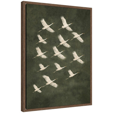 Framed Canvas 18x24 Sylvie Walnut 1