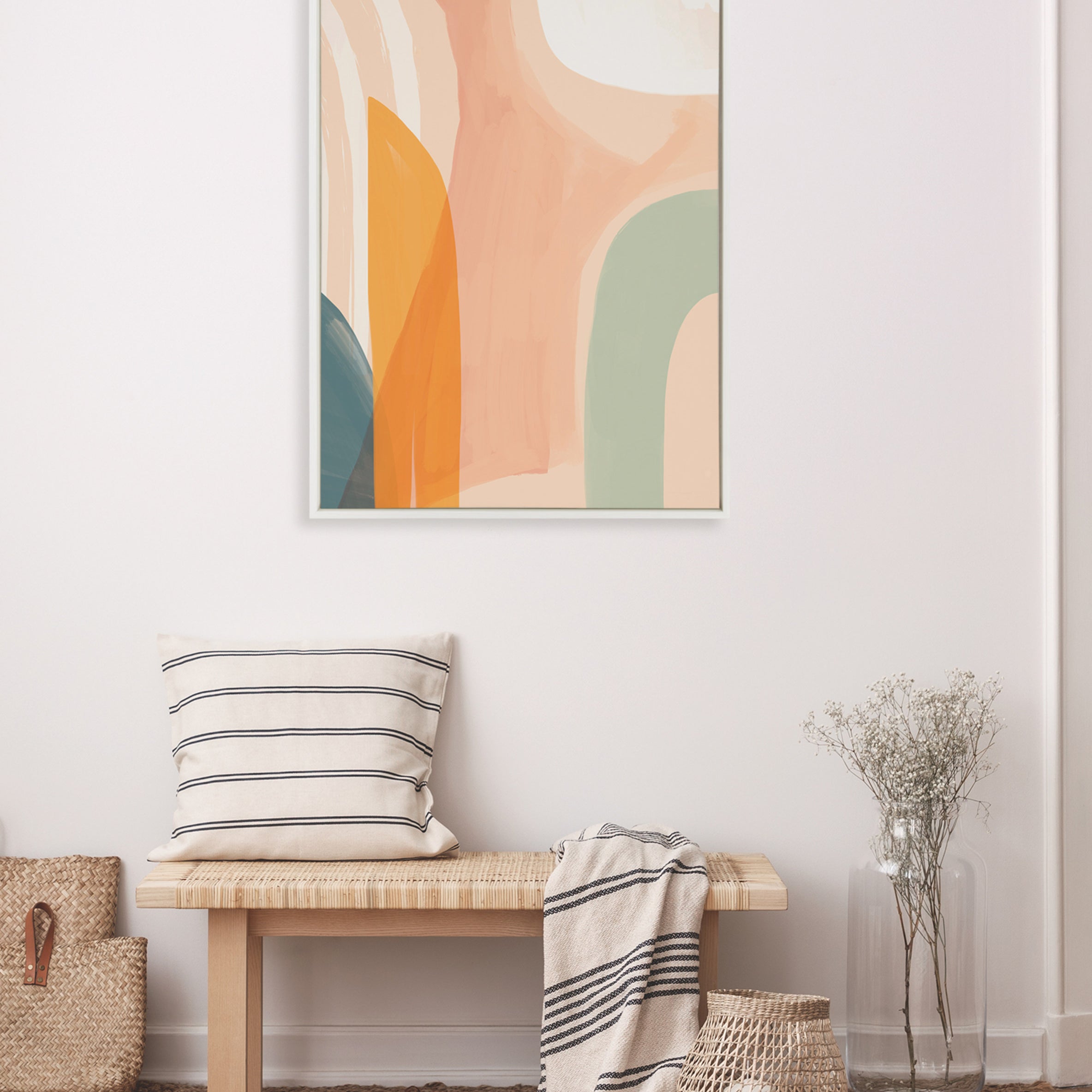 Framed Canvas 28x38 Sylvie White 5