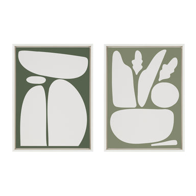 Art Set 2 Piece Set 18x24 Sylvie White 2