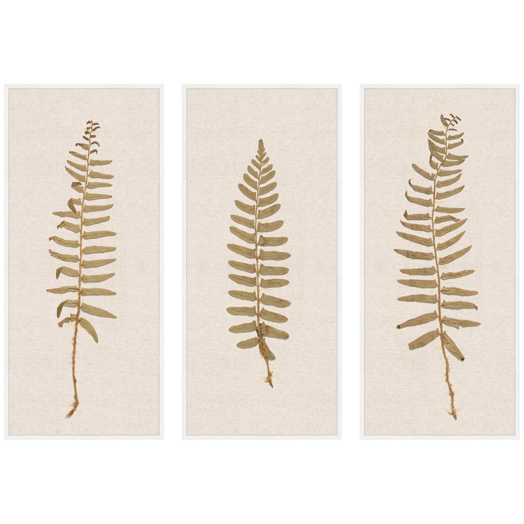 Art Set 3 Piece Set 18x40 Sylvie White 1