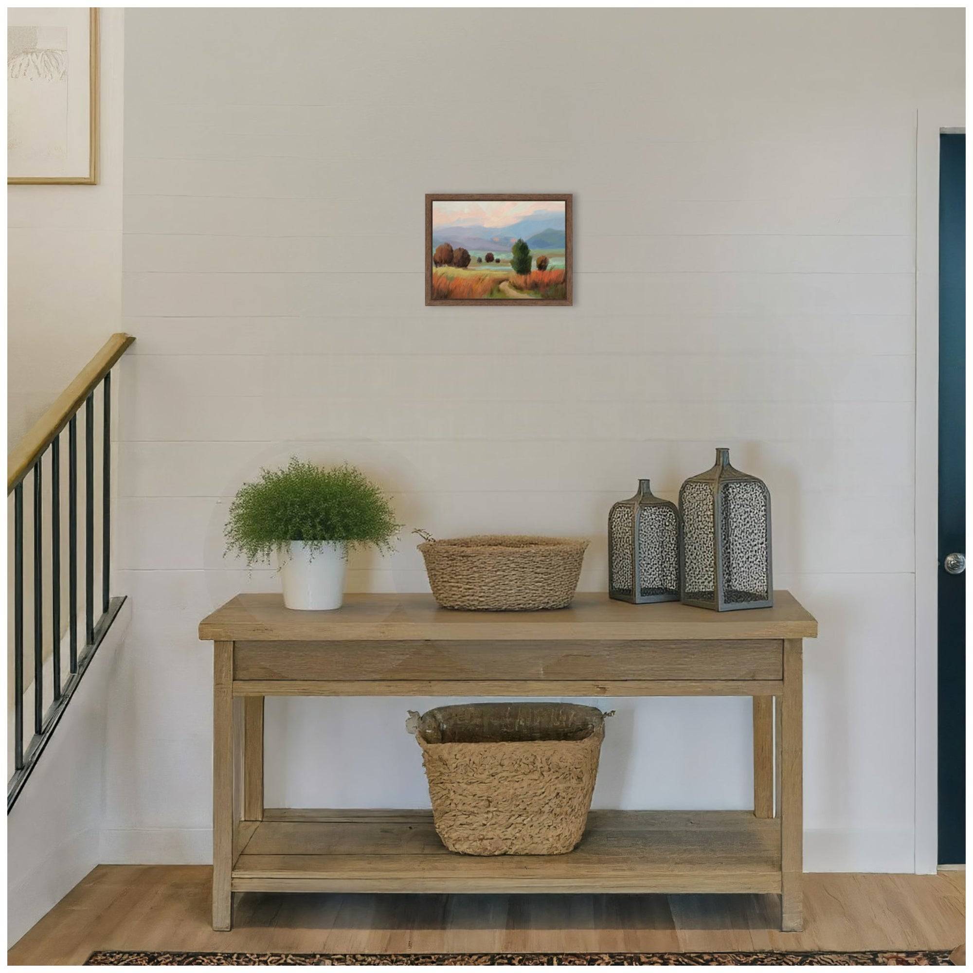 Framed Canvas 13x10 Sylvie Walnut 5