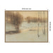 Framed Canvas Sylvie Dark Gold 38x28 2