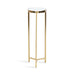 Drink Table Mirror Gold 9x9x23 5