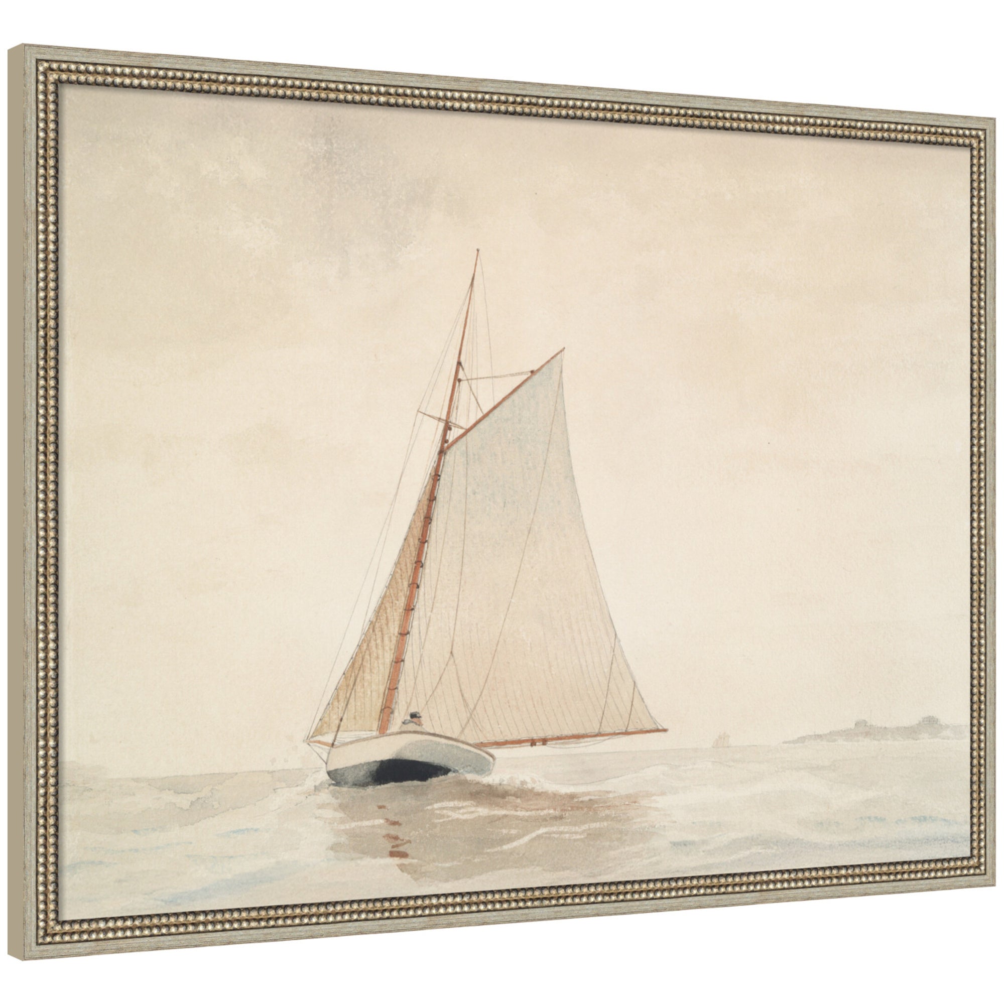 Mounted Canvas 38x29 Castellan Silver 7
