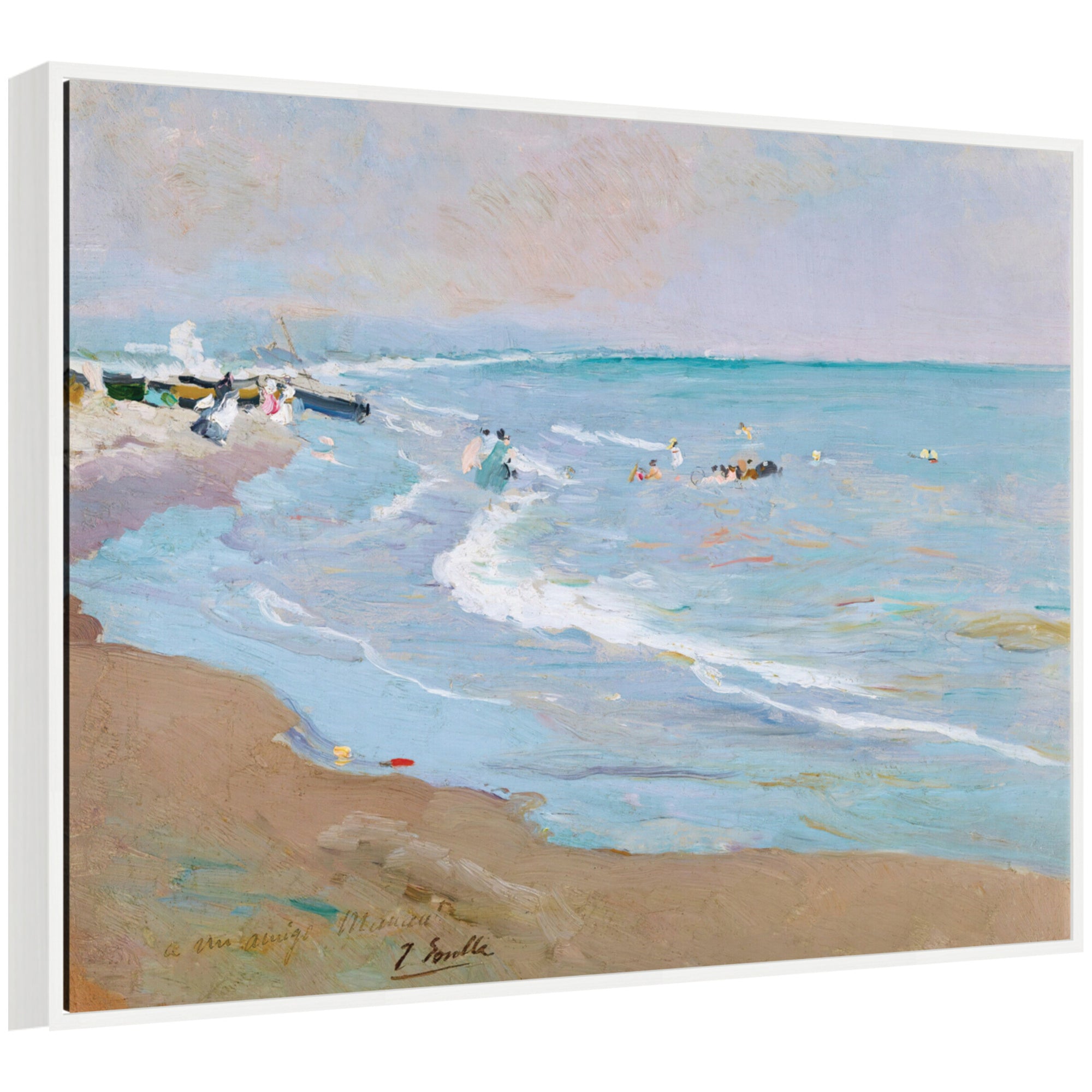 Framed Canvas Sylvie White 42x32 1