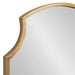 Scallop Mirror Gold 20x30 6