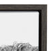 Framed Canvas Sylvie Dark Gray 18x24 3