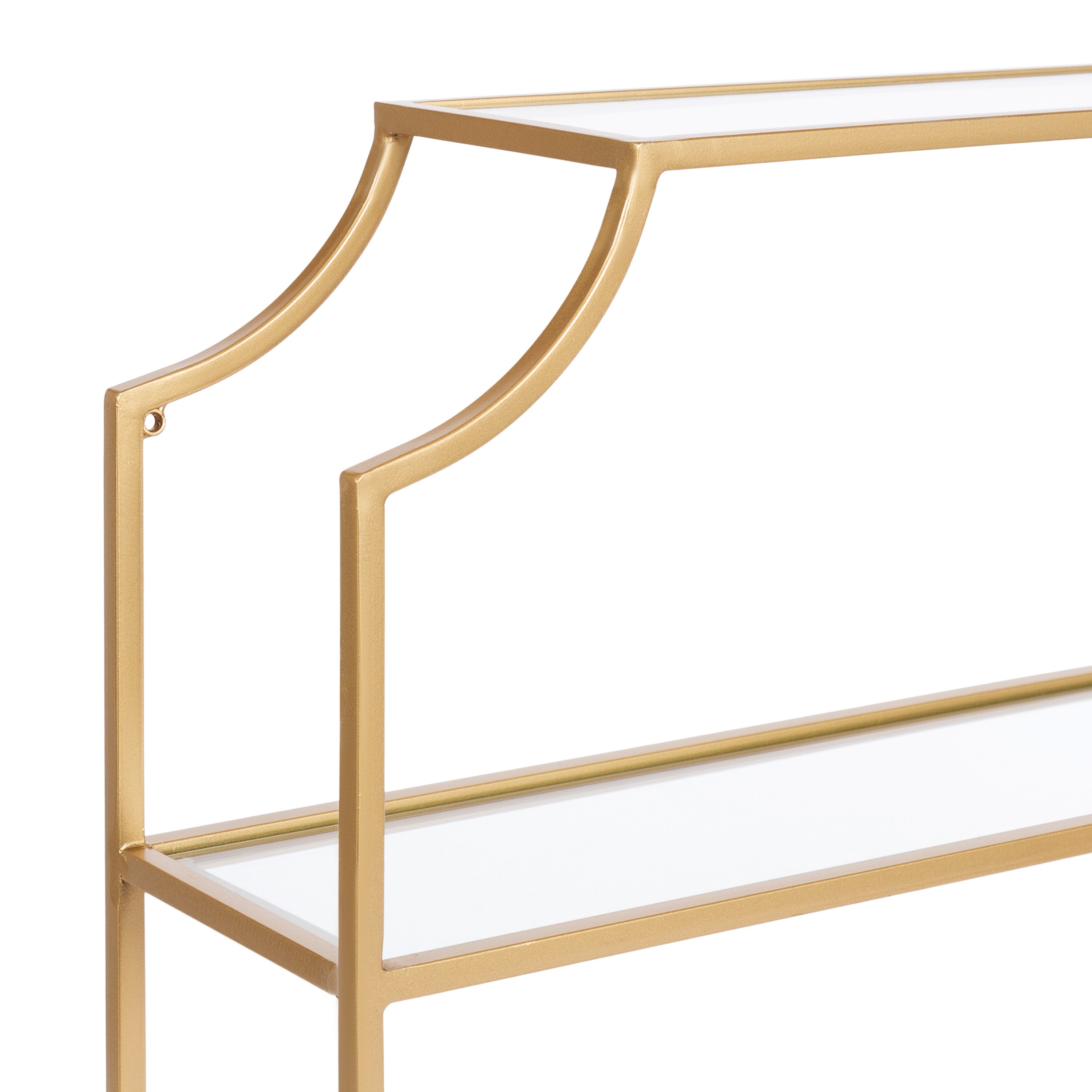 Accent Shelf Gold 24x20 3