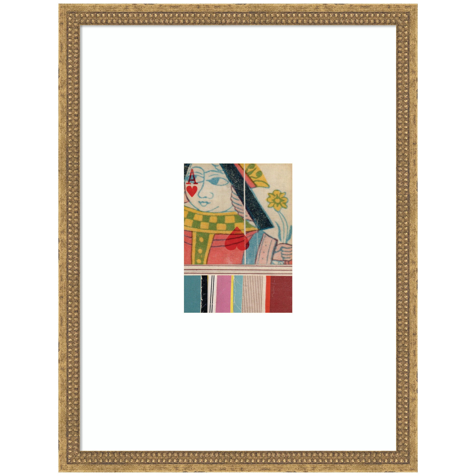 Queen with Flower FC by Felicia Dadak Framed Wall Art Print