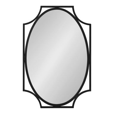Scallop Mirror Black 20x30 2