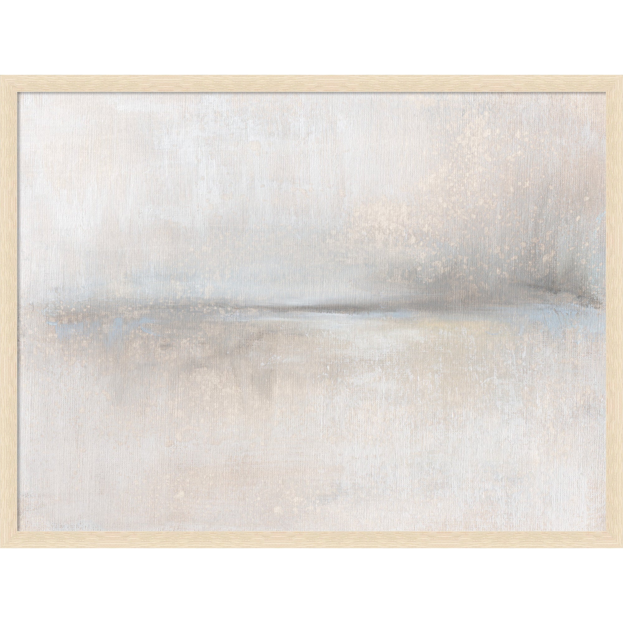 Mounted Canvas 38x29 Woodgrain Stripe Blonde 1