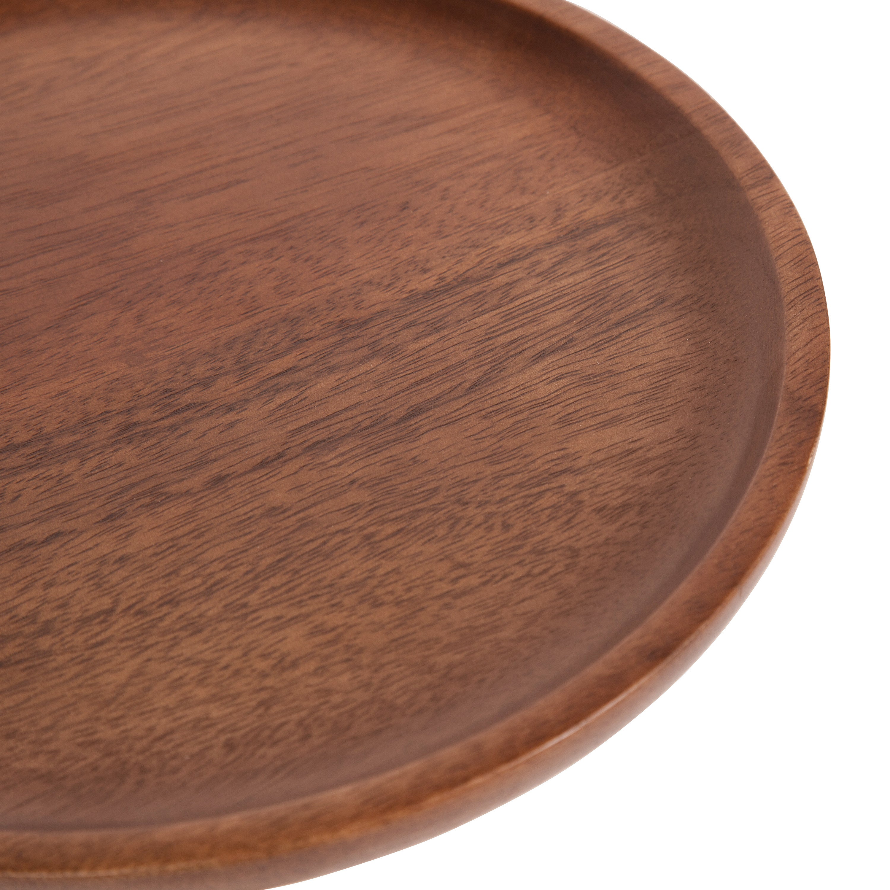 Side Table Walnut Brown Gold 10x10x24 3