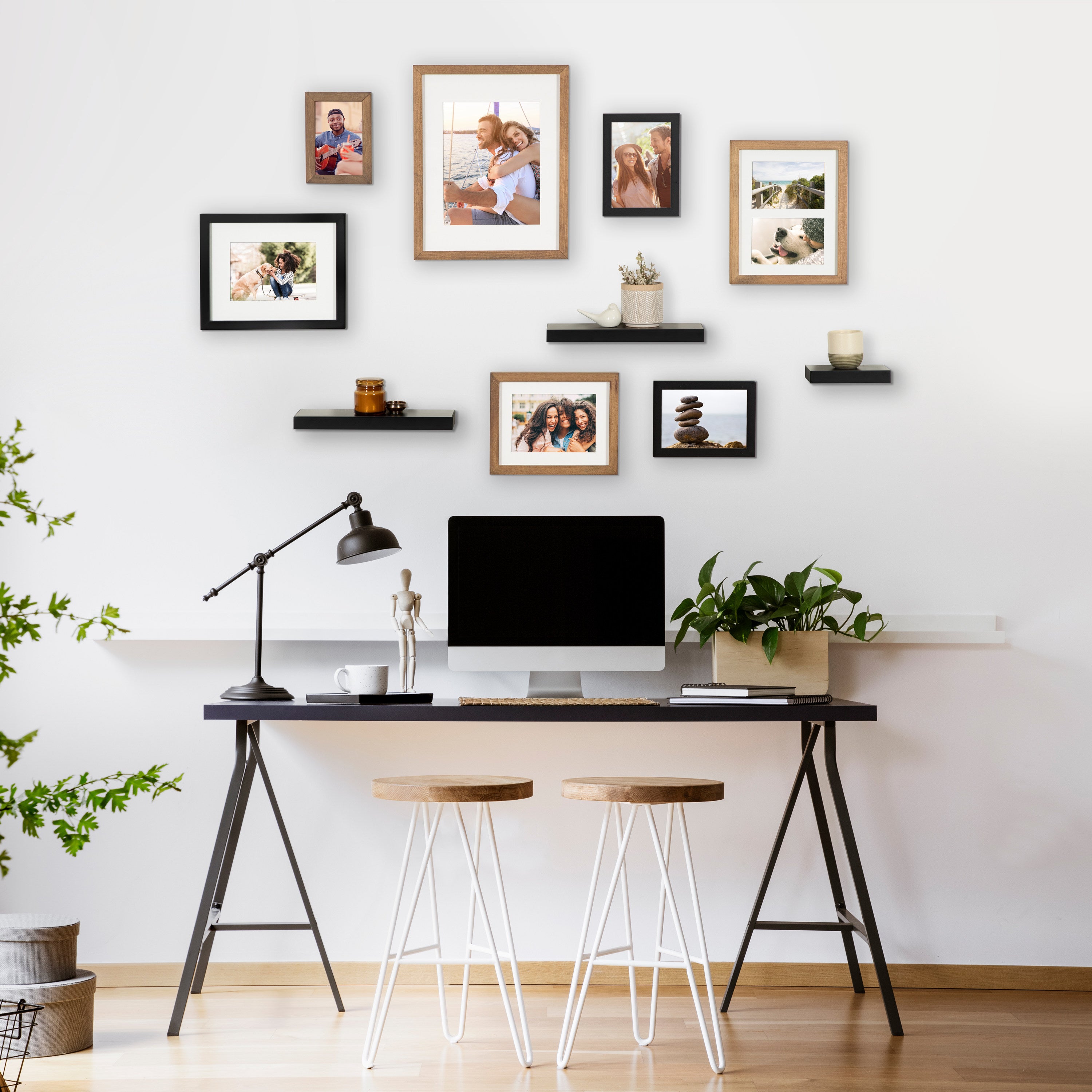 Gallery Wall Frame And Shelf Kit