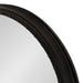Round Mirror Black 24" Diameter 6
