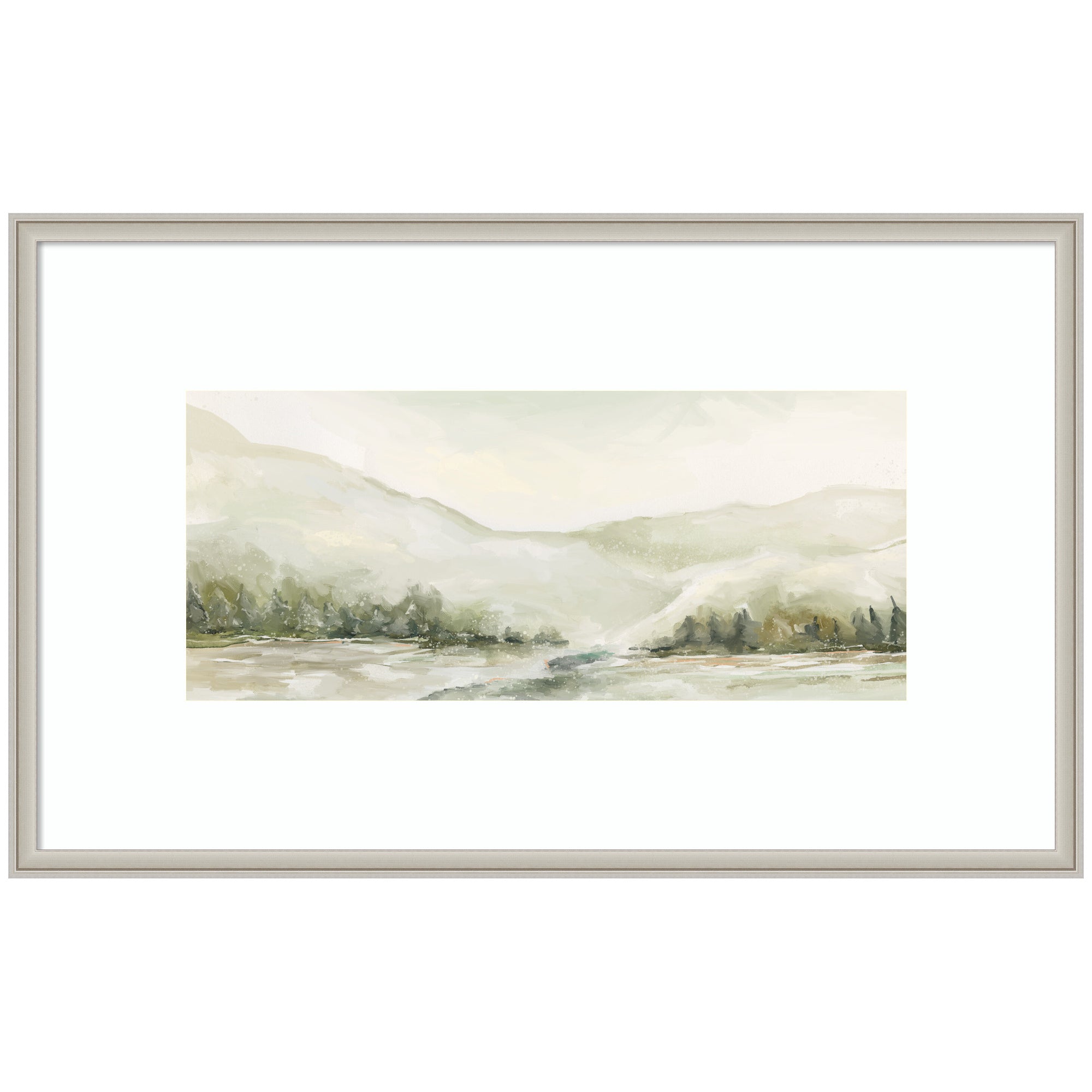 Framed Art Florence Silver 42x26 1
