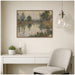 Framed Canvas Sylvie Walnut 42x32 6