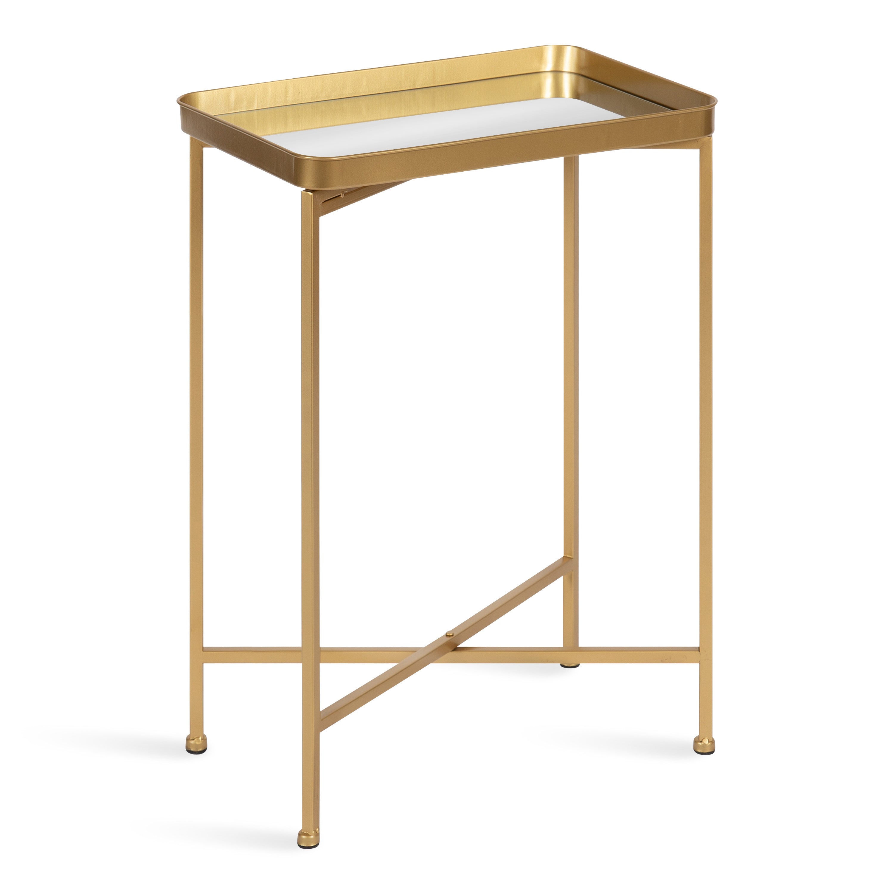 Side Table Gold 18x12x26 1