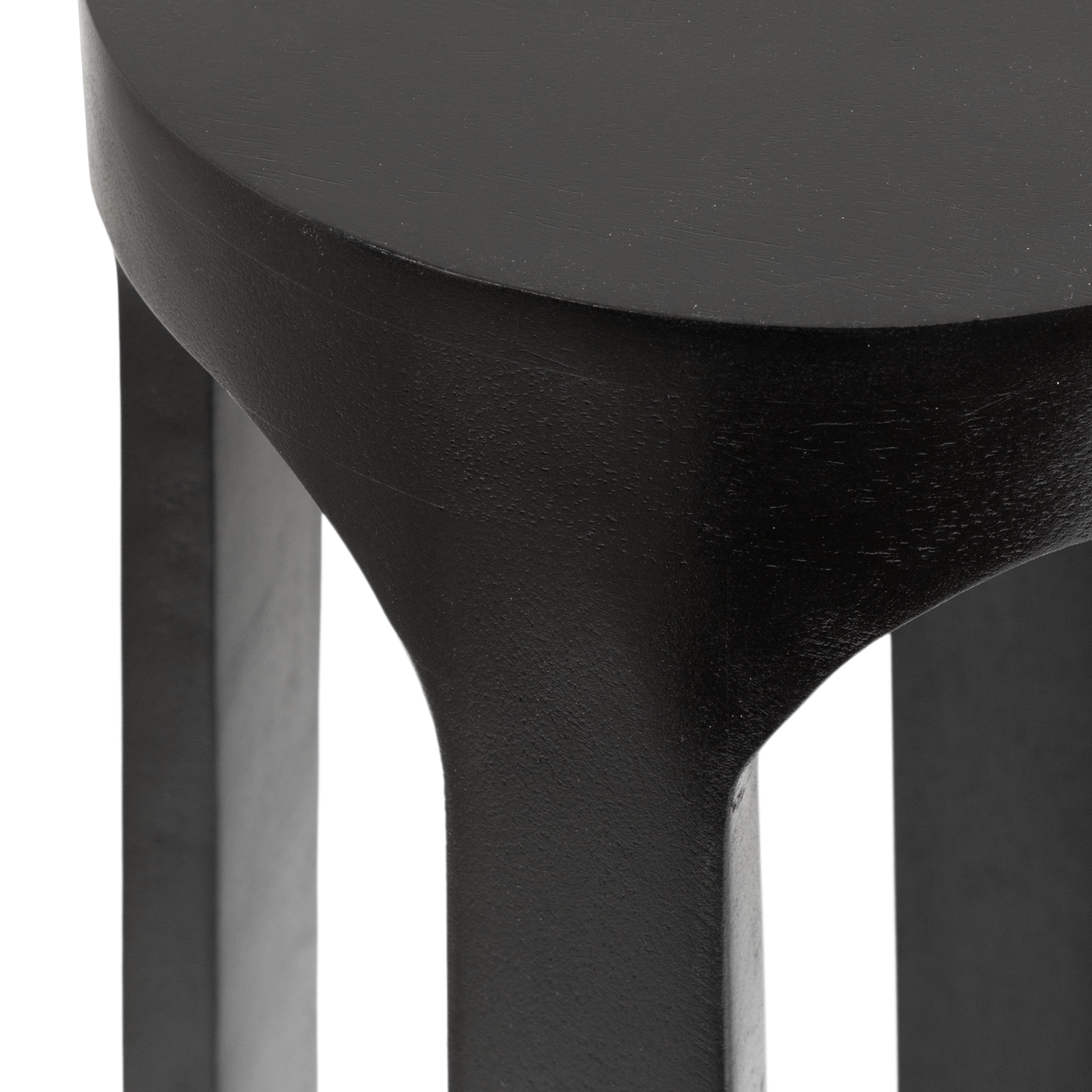 Drink Table Black 8x8x23 3