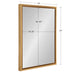 Rectangle Mirror Gold 18x24 5