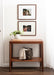 Console Table Walnut Brown 36x14x33 7