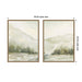 Art Set Sylvie Dark Gold 2 Piece Set 18x24 2