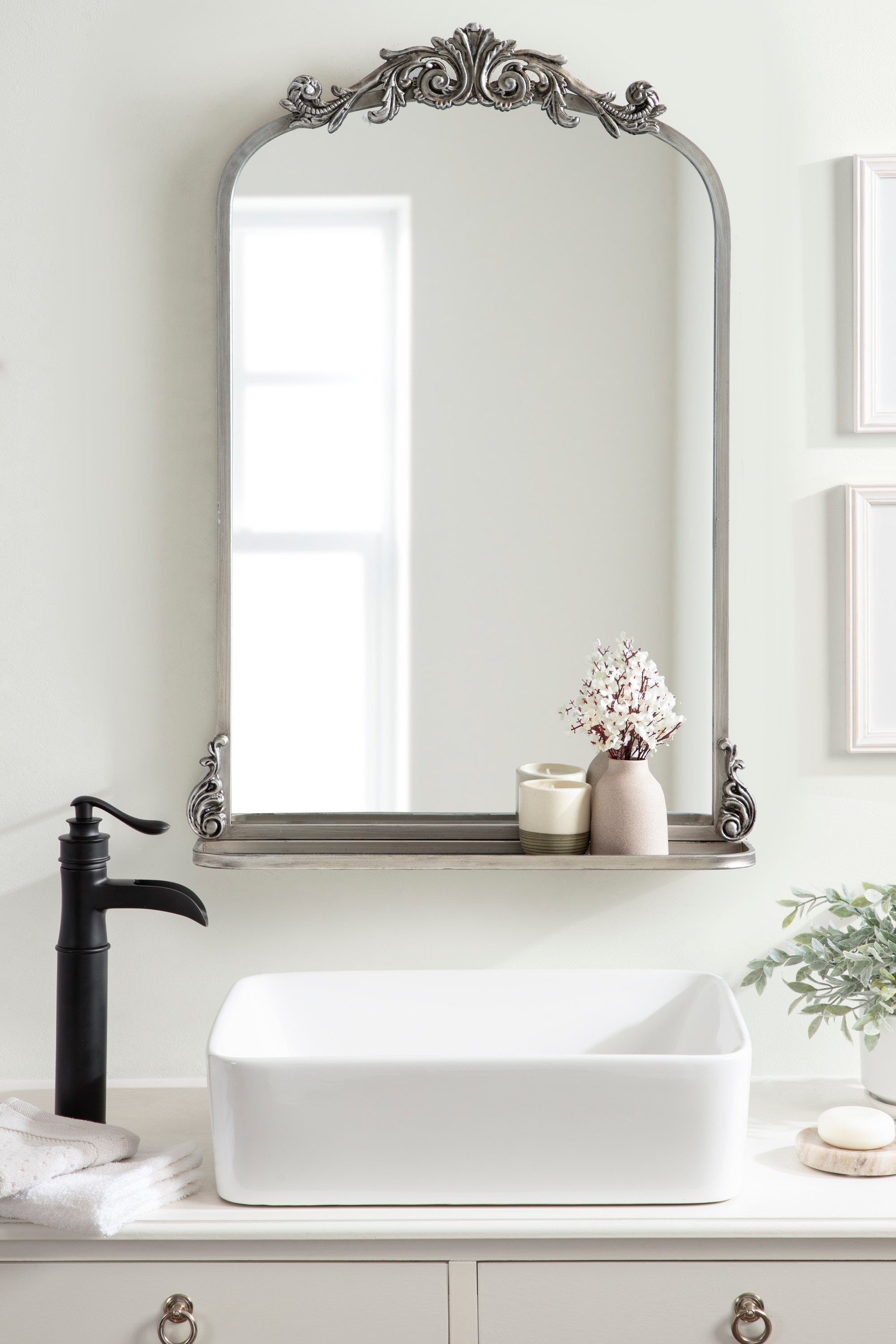 Functional Mirror Silver 21x32 7