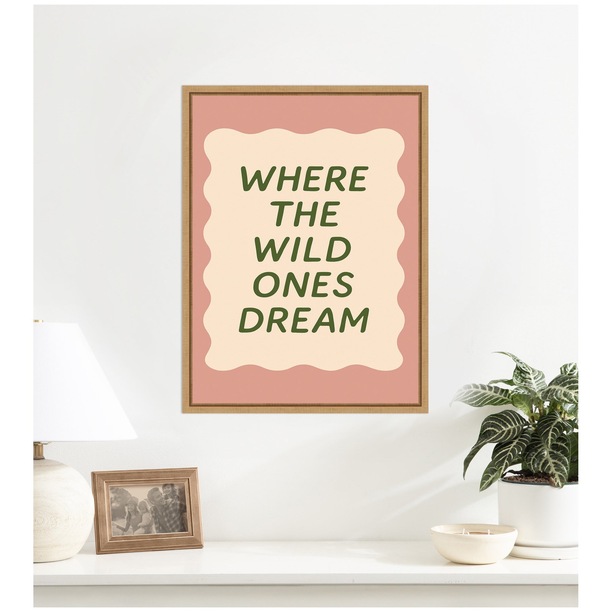 Where The Wild Ones Dream by Laura Moss Framed Canvas Wall Art Print