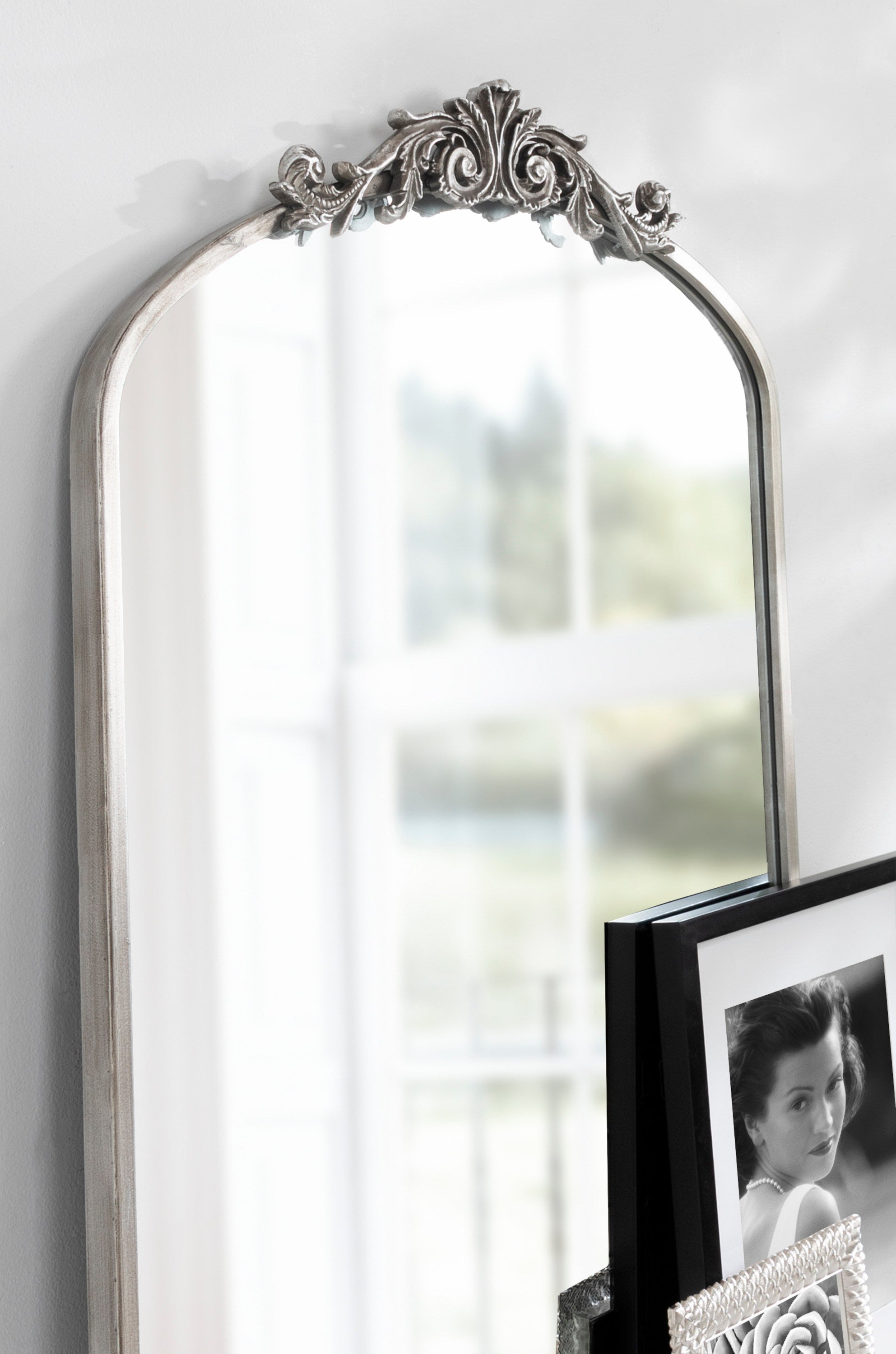 Arch Mirror 24x36 Silver 8