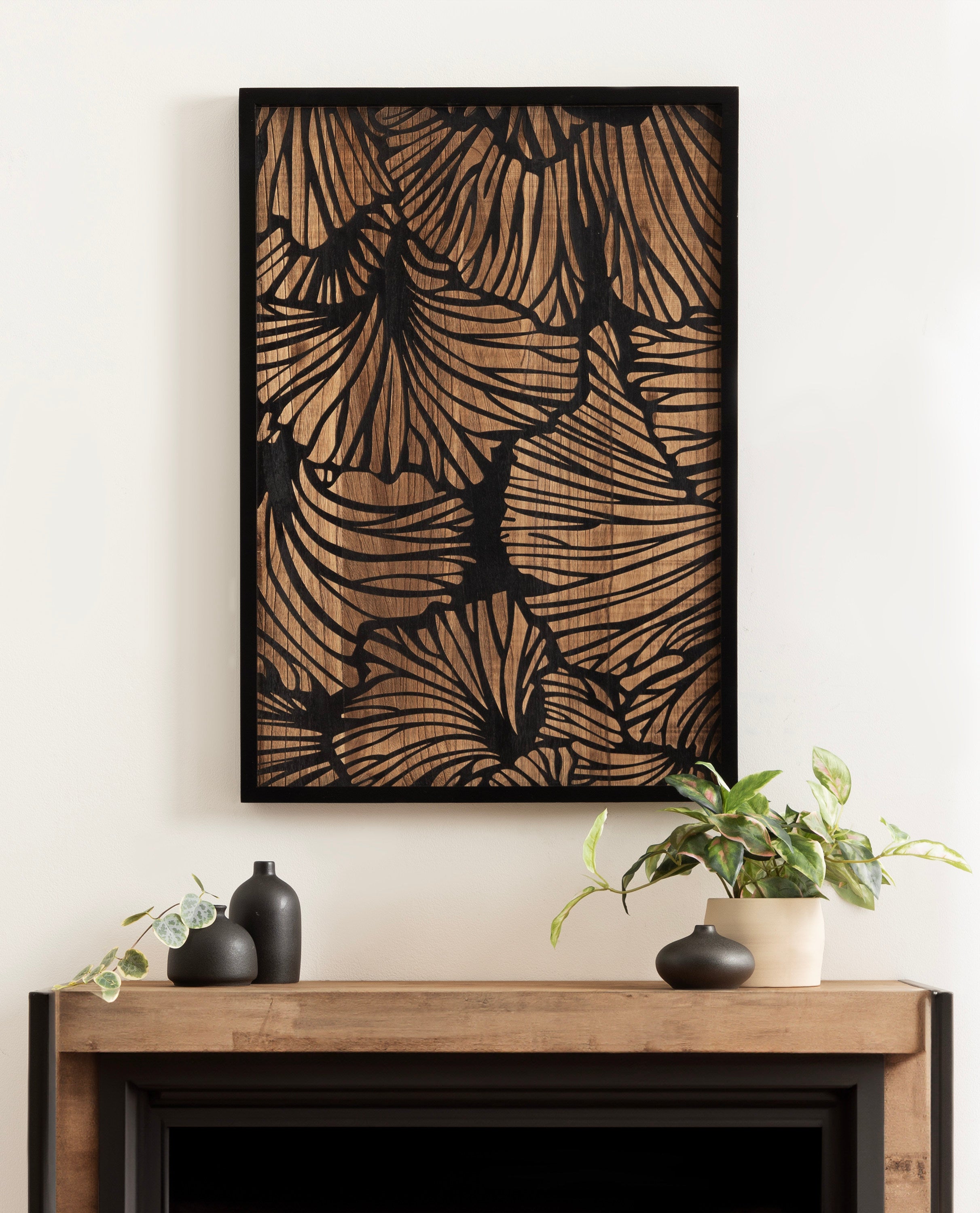 Sago Decorative Wood Art Plaque